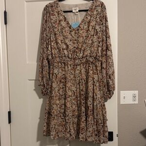 Hayden Floral V-Neck Dress